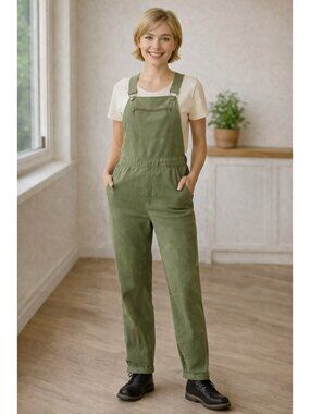 Duluth Overall Trousers Nylon/Spandex Durable Workwear Womens MX31 Olive